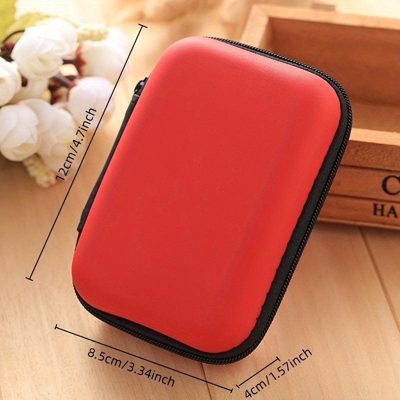 Waterproof Electronic Cable Organizer Bag for Travel and Office Use