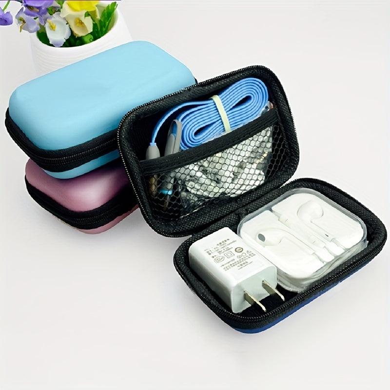 Waterproof Electronic Cable Organizer Bag for Travel and Office Use