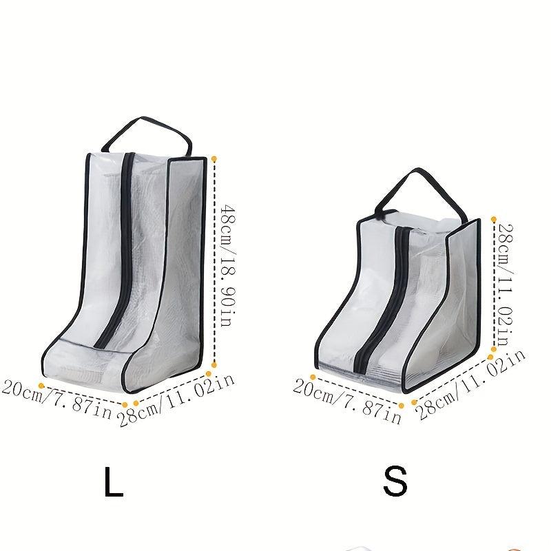 Transparent Shoe Storage Bag Mesh Shoe Bag, Long and Short Styles