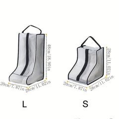 Transparent Shoe Storage Bag Mesh Shoe Bag, Long and Short Styles
