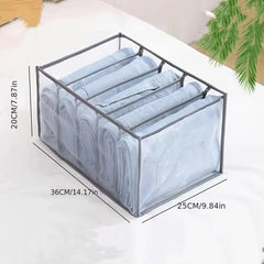 Portable Grids Storage Bag Lightweight Foldable Mesh Clothes Organizer