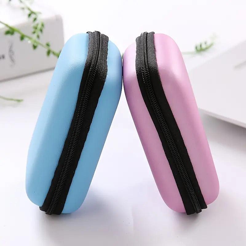 Mini Zipper Electronics Organizer Bag Travel Cable Bag Pouch