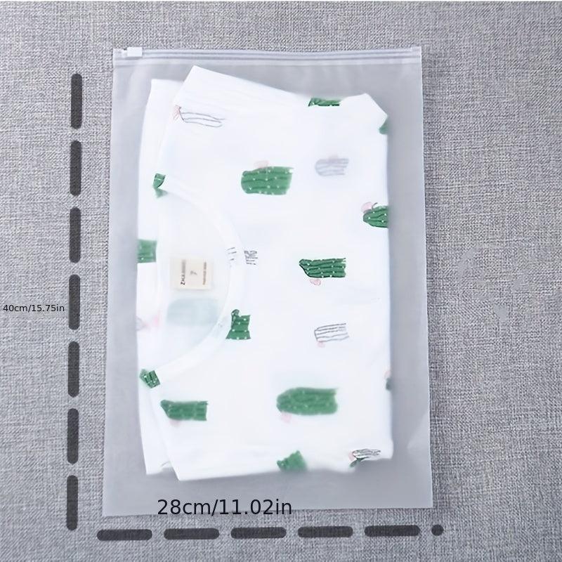Waterproof Luggage Packing Bag Frosted Clothing Storage Seal Bag