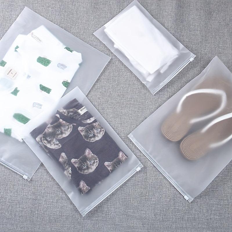 Waterproof Luggage Packing Bag Frosted Clothing Storage Seal Bag