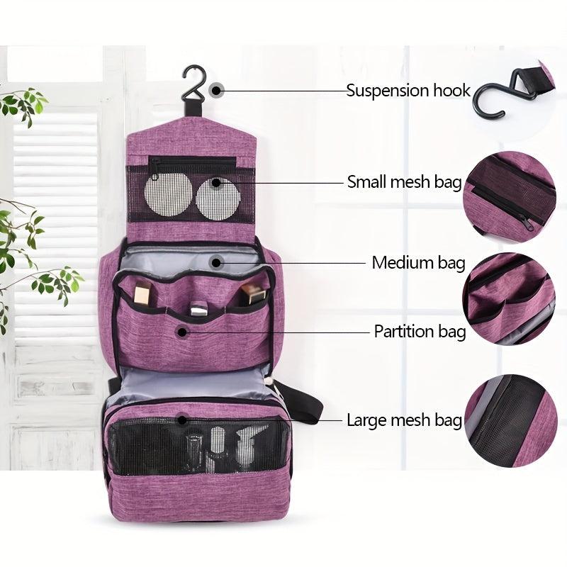 Portable Cosmetic Hanging Bga Toiletry Wash Bag Lightweight Cosmetic Bag