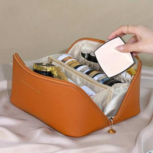 Large Capacity Waterproof Cosmetics Bag Makeup Pouch Toiletry Storage