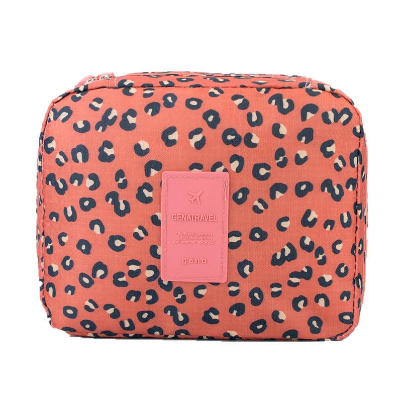 Cartoon Print Cosmetic Bag Zipper Makeup Bag Versatile Travel Storage
