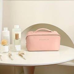 Women's Minimalist Makeup Zipper Pouch Lightweight Cosmetic Bag