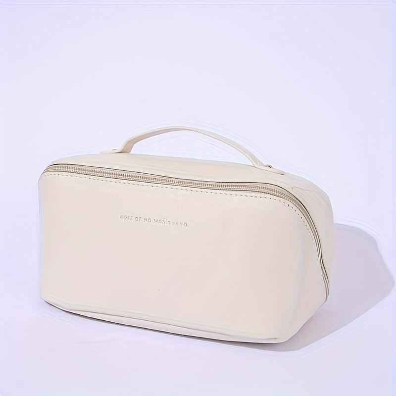 Women's Minimalist Makeup Zipper Pouch Lightweight Cosmetic Bag