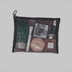Mesh Toiletry Wash Bag Lightweight Cosmetic Organizer
