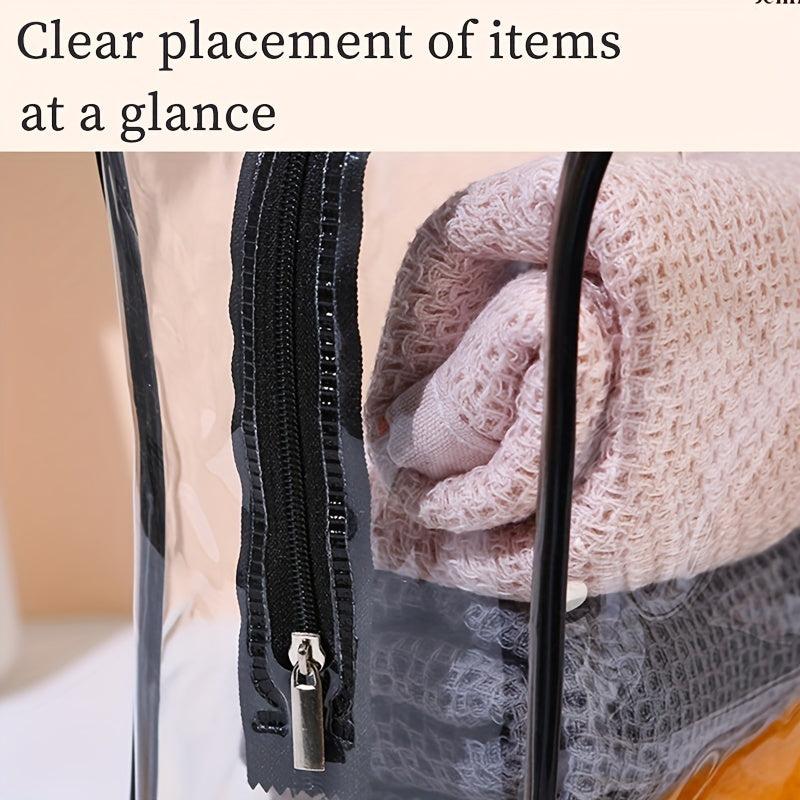 Large Capacity Cosmetic Storage Bag Waterproof Makeup Pouch Toiletry Bag