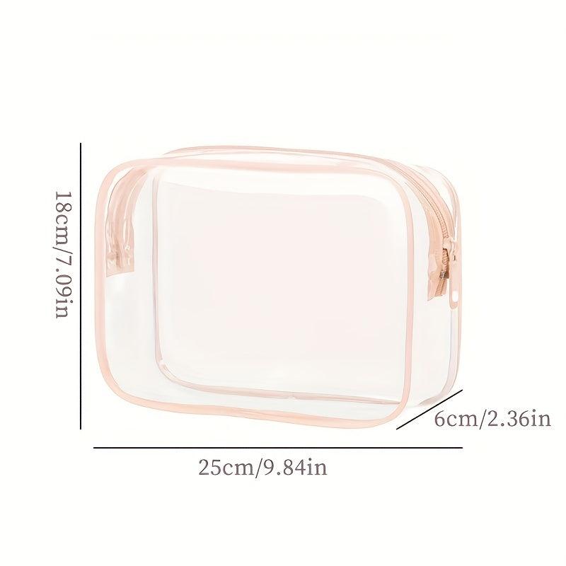 Large Capacity Cosmetic Storage Bag Waterproof Makeup Pouch Toiletry Bag