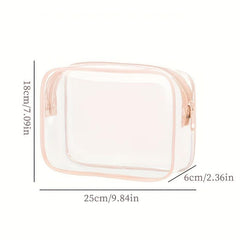 Large Capacity Cosmetic Storage Bag Waterproof Makeup Pouch Toiletry Bag