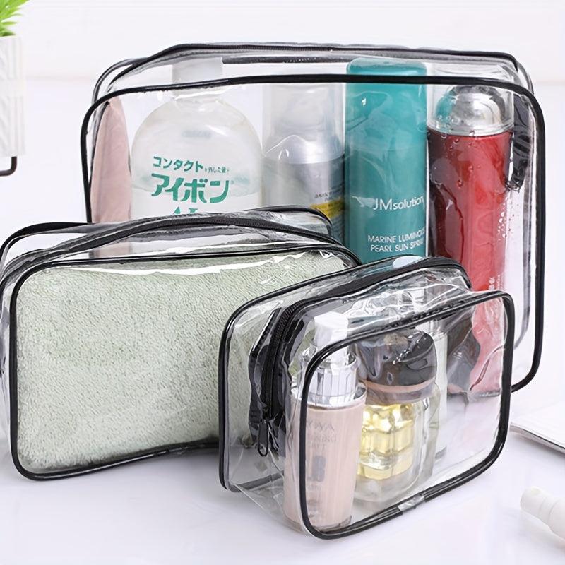Large Capacity Cosmetic Storage Bag Waterproof Makeup Pouch Toiletry Bag