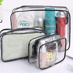 Large Capacity Cosmetic Storage Bag Waterproof Makeup Pouch Toiletry Bag