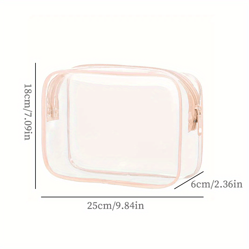 Large Capacity Cosmetic Storage Bag Waterproof Makeup Pouch Toiletry Bag