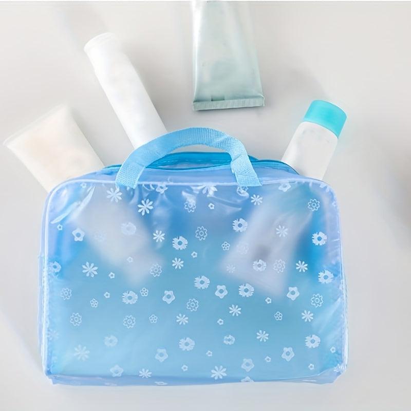 Cosmetic Zipper Bag Makeup Organizer Portable Travel Handbag