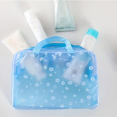Cosmetic Zipper Bag Makeup Organizer Portable Travel Handbag