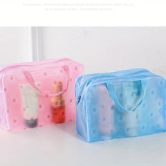 Cosmetic Zipper Bag Makeup Organizer Portable Travel Handbag