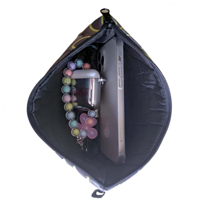 Butterfly Pattern Carry On Bag Zipper Portable Makeup Pouch