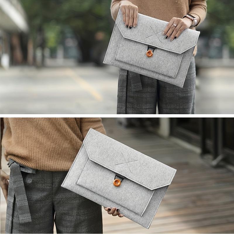 Ultralight 13 Inch Laptop Sleeve Felt Case, Tablet Pad Cover