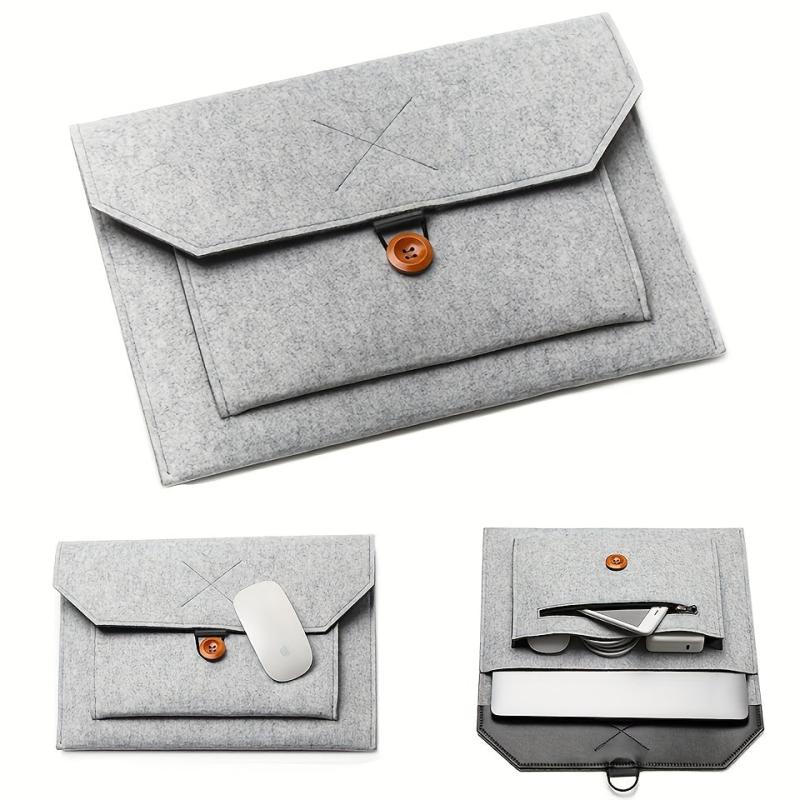 Ultralight 13 Inch Laptop Sleeve Felt Case, Tablet Pad Cover