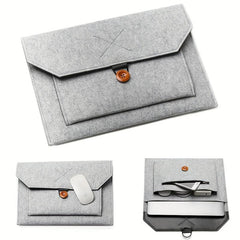 Ultralight 13 Inch Laptop Sleeve Felt Case, Tablet Pad Cover