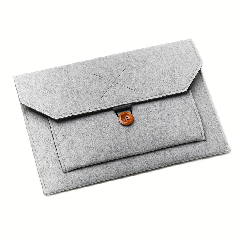 Ultralight 13 Inch Laptop Sleeve Felt Case, Tablet Pad Cover