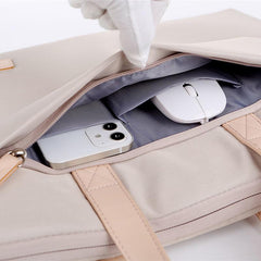 Lightweight Shock Resistant Laptop Bag, Waterproof Shoulder Bag