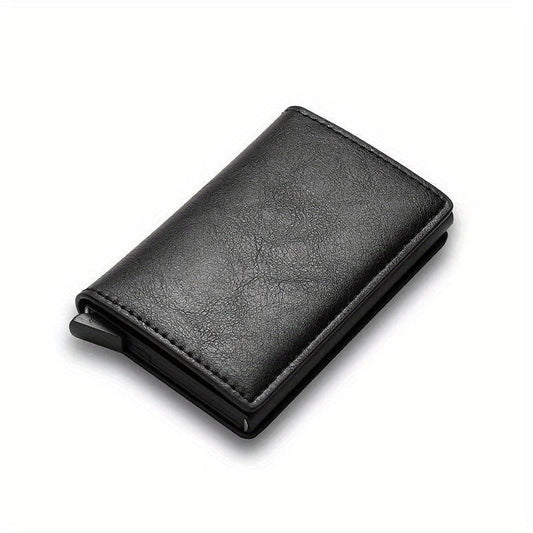 Anti Theft Casual Aluminum Alloy Men's Cards Bag