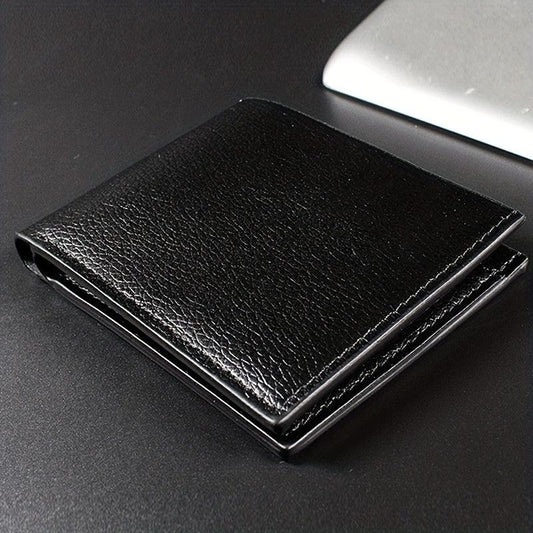 Cowhide Driver's Wallet & Card Bag with ID Holder