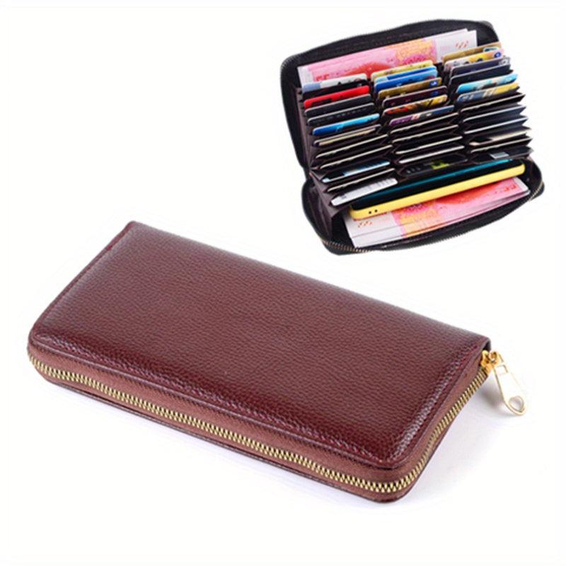 Long Card Bag Large Capacity Clutch Wallet