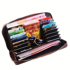 Long Card Bag Large Capacity Clutch Wallet