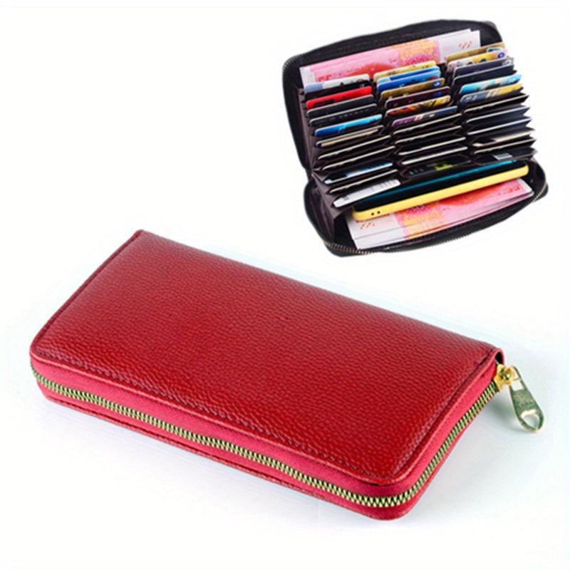 Long Card Bag Large Capacity Clutch Wallet