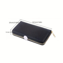 Long Card Bag Large Capacity Clutch Wallet