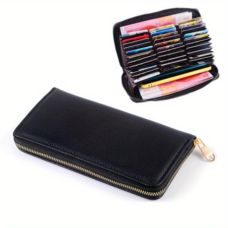 Long Card Bag Large Capacity Clutch Wallet