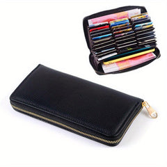 Long Card Bag Large Capacity Clutch Wallet