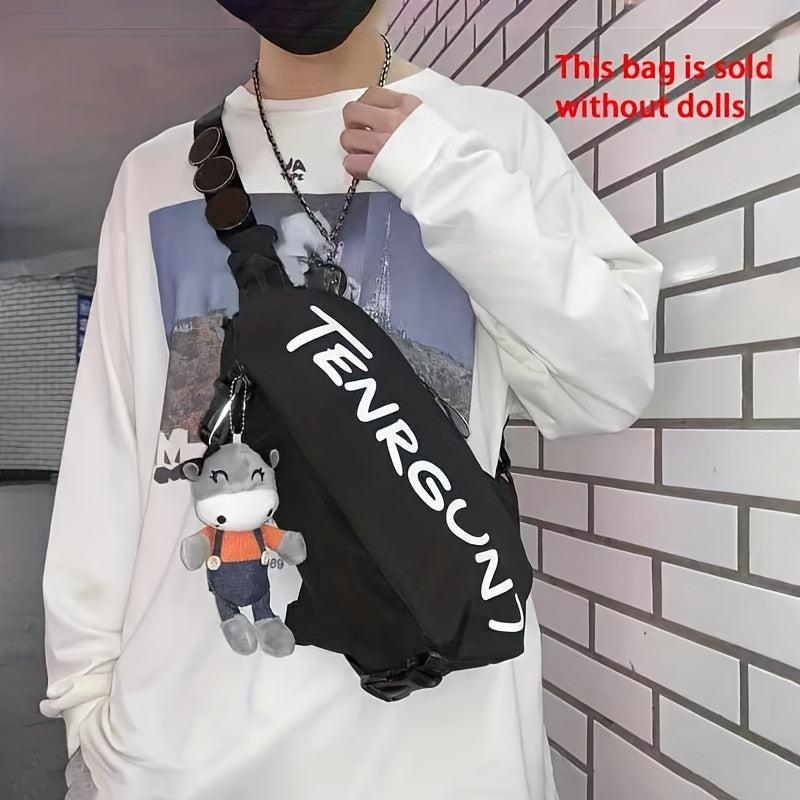 Men's Crossbody Bag Large Capacity Travel Backpack