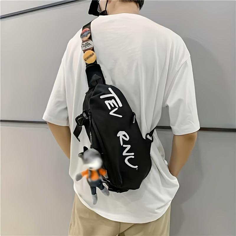 Men's Crossbody Bag Large Capacity Travel Backpack