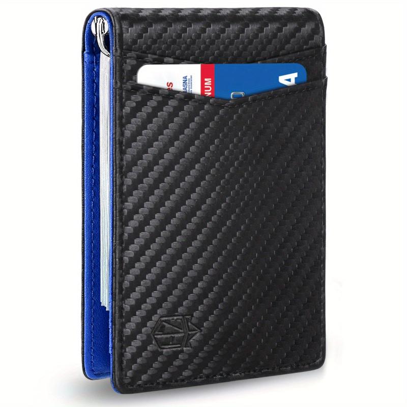 RFID Money Clip Wallet Men's Front Pocket Minimalist Wallet