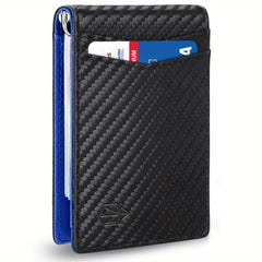 RFID Money Clip Wallet Men's Front Pocket Minimalist Wallet