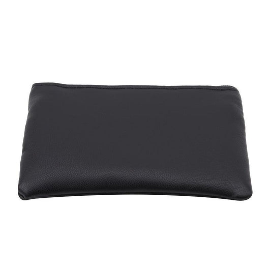 Men's Zipper Short PU Leather Phone Coin Purse