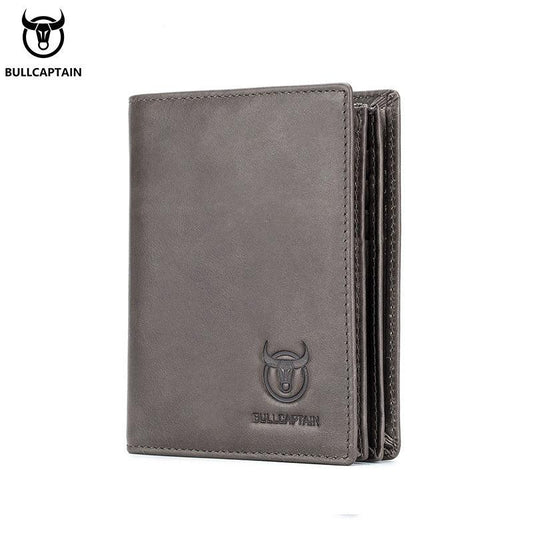 Captain Cow Leather Men's Wallet Large Capacity Driver's Leather Wallet