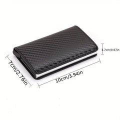 Aluminum Alloy Men's Wallet Anti Theft Slim Design