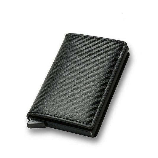 Men's RFID Blocking Card Holder Pop up card Credit Card Holder Money Clip