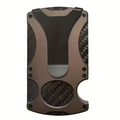 Men's RFID Blocking Carbon Fiber Money Clip Wallet