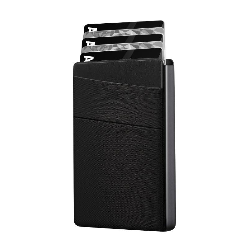 RFID Blocking Card Holder Aluminum Pop up Credit Holder