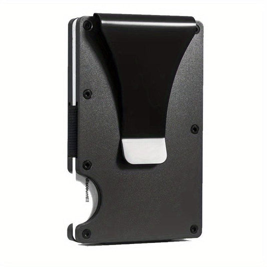 RFID Blocking Metal Money Clip Wallet