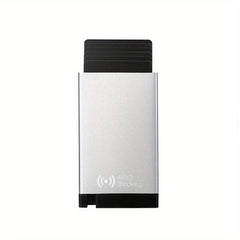 RFID Blocking Men Credit Card Bag Smart Wallet Pop Up Card Case