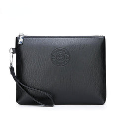 Men's Casual Envelope Clutch Bag Soft Leather Mobile Phone Wallet